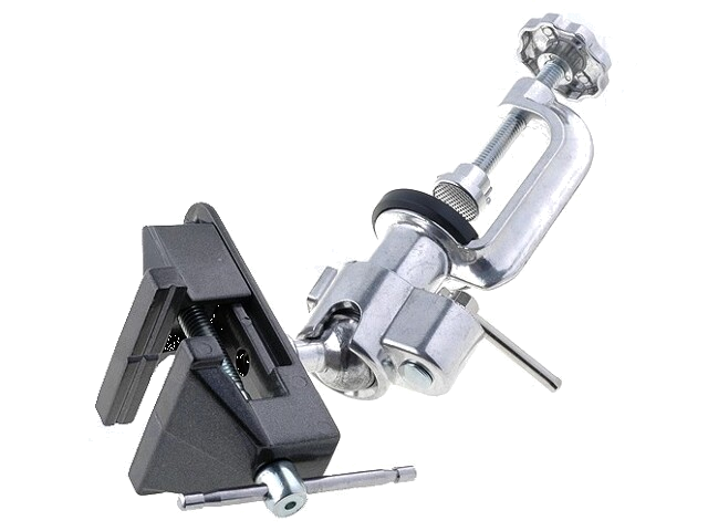 Bankschroef; aluminiumlegering; Bekbreedte: 74mm; H: 155mm; 850g Bankschroef; aluminiumlegering; Bekbreedte: 74mm; H: 155mm; 850g